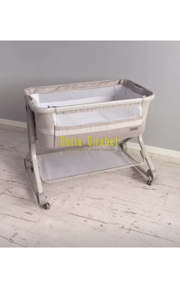 minicuna balanc� gris col. mybebe + edredo