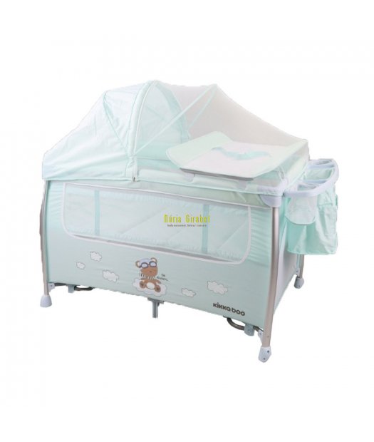 cuna de viatge mod. dreamy bear mint