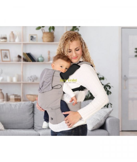 motxilla portanad gris kiokids