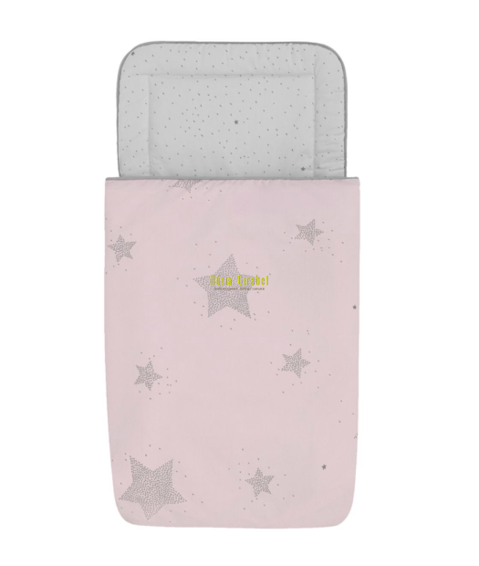 sac cuco col. etoile rosa