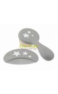 pinta i raspall gris estrelles kio