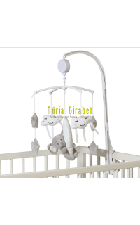 carrusel musical col. elefant gris