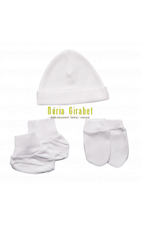 roba: gorret-manoples-peucs color blanc