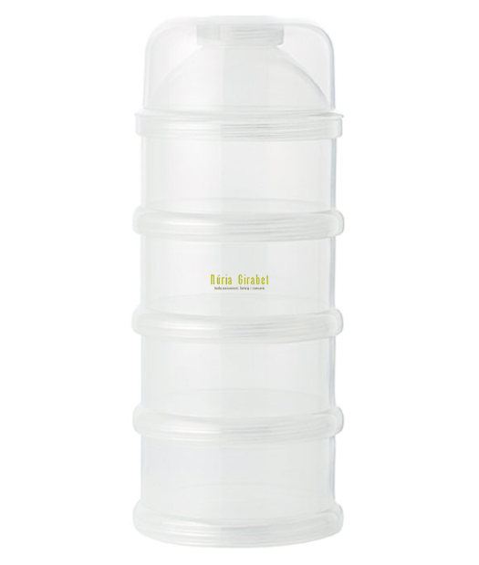 dosificador de llet transparent de saro