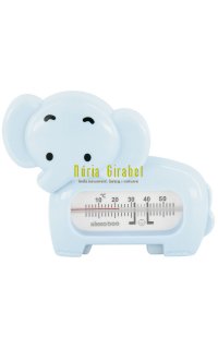 termometre bany elefant blau