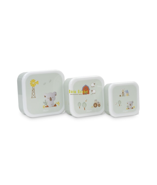 set 3 tuppers col. koala