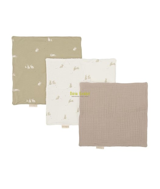 3 tovalloles petites col. bunny