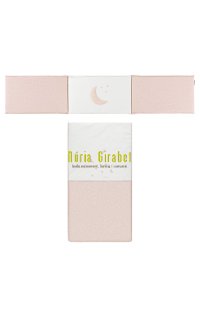 edred� + protector cuna col. cosmos rosa de petit praia
