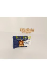 detalle de bautizo - cajita cart�n baul azul le�n