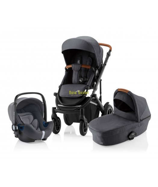 smile iii tro - color midnight grey (manillar brown)