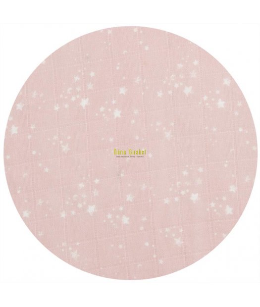 muselina bamb rosa estrelles de tuc tuc
