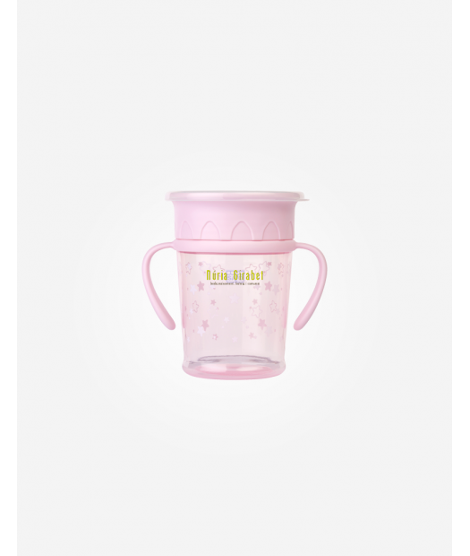 VASO APRENDIZAJE 360 ROSA DE SARO - 10,00€ : Venta de regalos, detalles y  complementos para el nacimiento, bautizo, comunión, boda y eventos  especiales, Venta de regalos, detalles y complementos para el