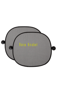 parasol cotxe color negre (2u)