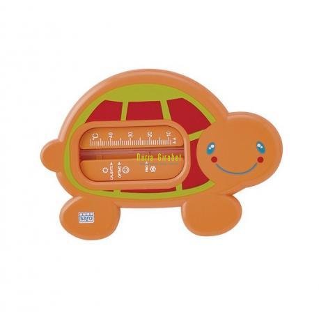 termmetre de bany tortuga taronja