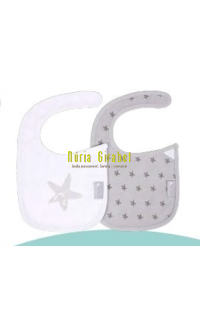 pitet roba mitjans col. estrella gris (2u)