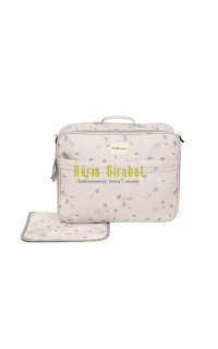 bolso maleta canastreta + necesser col. nairobi
