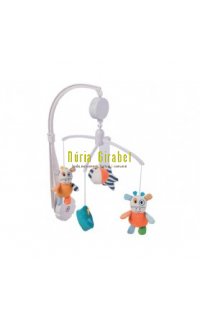m�bil de cuna girafa