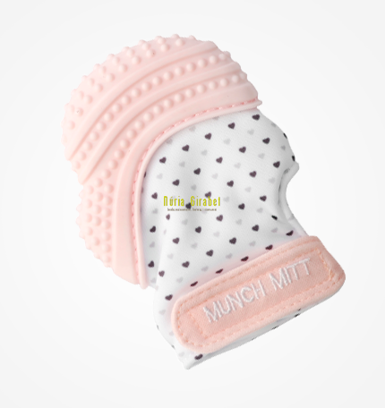 mossegador manopla rosa de saro