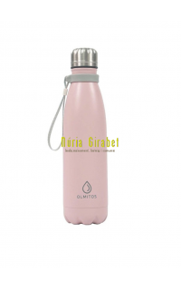 botella termo rosa de olmitos