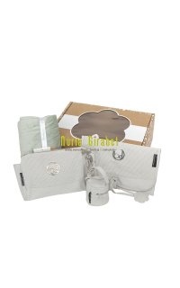 caixa regal gris: cambiador + portaxumets + necesser