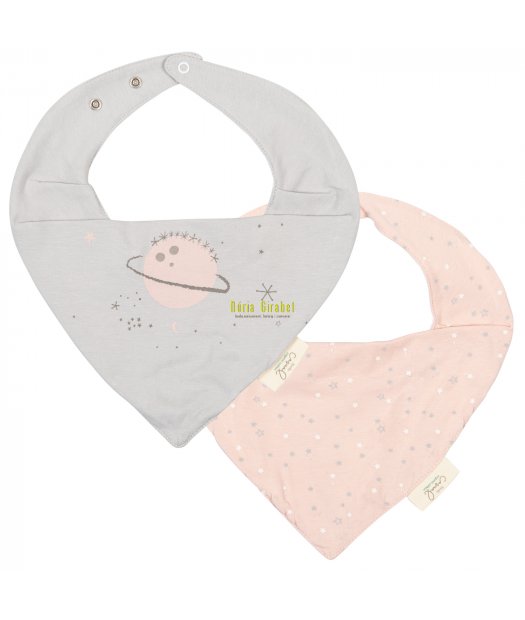 bandana planet rosa (2u)
