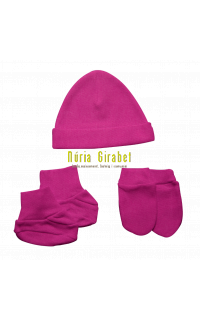 roba: gorret-manoples-peucs color rosa fuxia