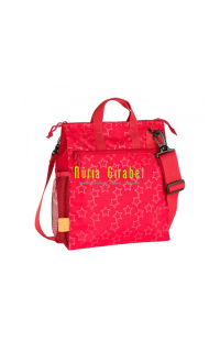 bolso cadireta lassig vermell estrelletes