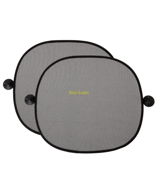 parasol cotxe color negre (2u)