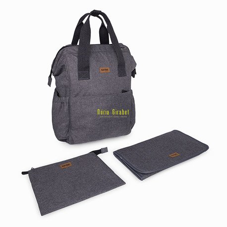 bossa-motxilla basic gris de tuc tuc