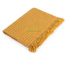 manteta cot de tricot mostassa