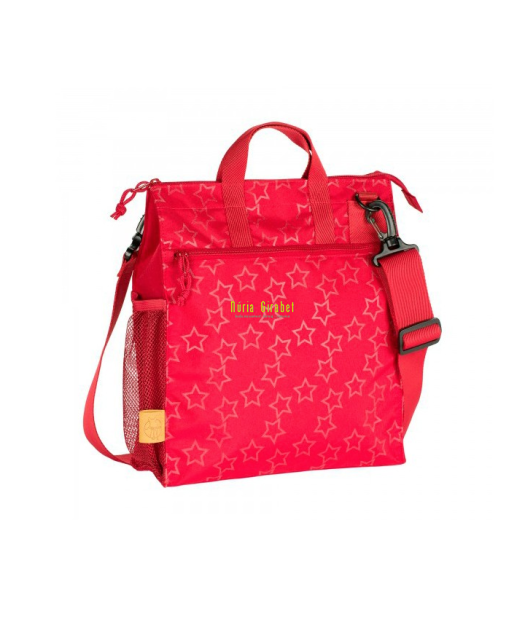 bolso cadireta lassig vermell estrelletes
