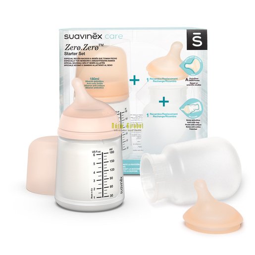 set biberons anticolics zero zero 180ml (pack)