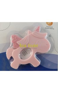mossegador silicona unicorn rosa