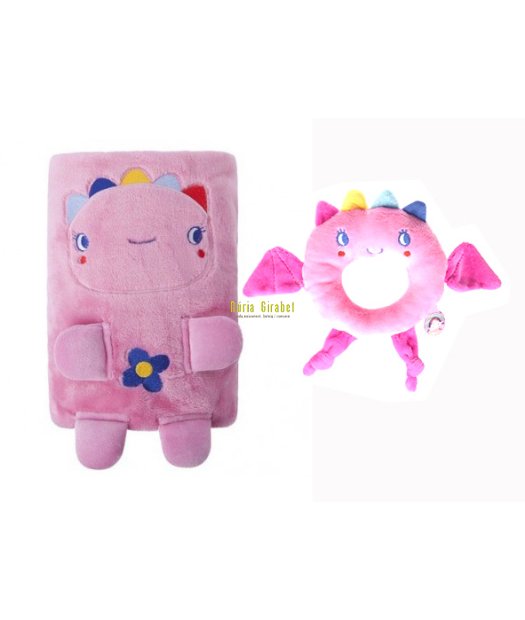 manta + sonall dinos rosa de tuc tuc