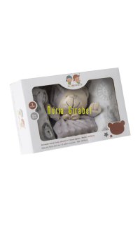 caixa regal: dou-dou + 2 muselines gris