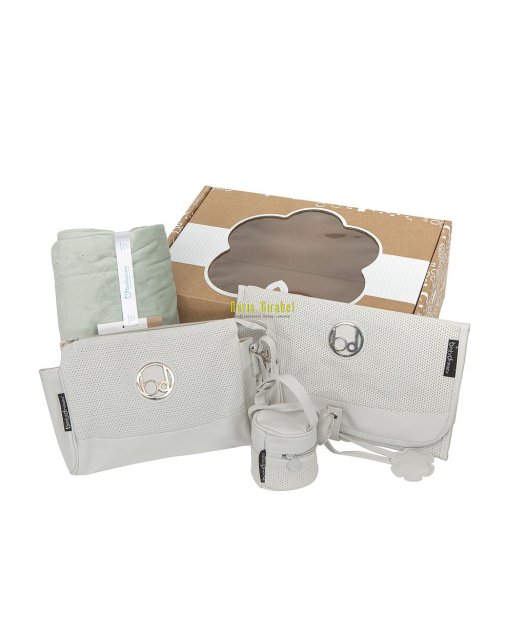 caixa regal gris: cambiador + portaxumets + necesser