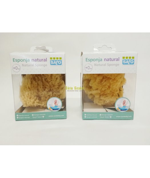 esponja natural de saro (2u)
