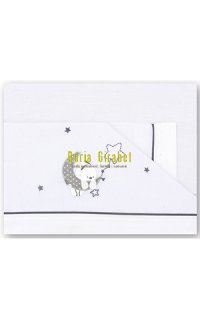llen�ols minicuna lluna gris