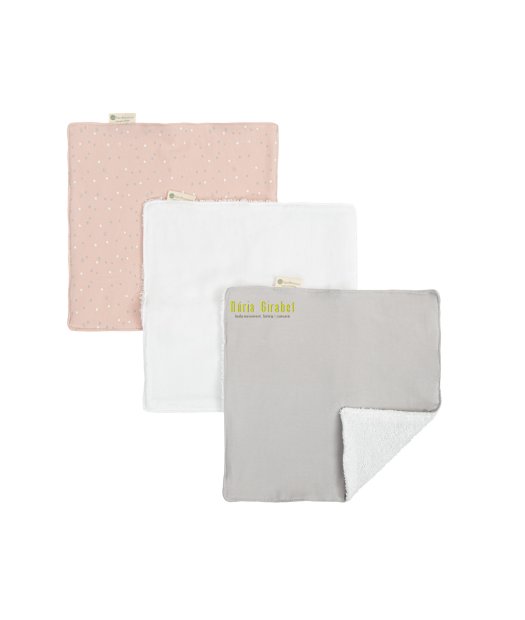 3u. tovalloletes petites col. planet rosa