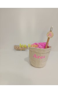 llapisser de ratan + llapis personalitzat