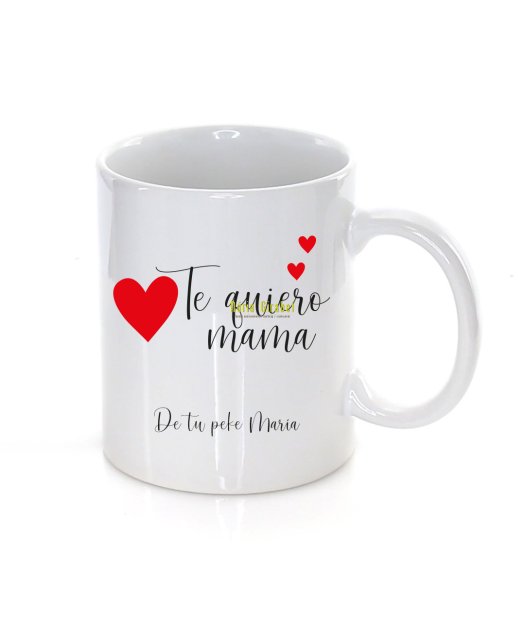 tasa cermica mama mod. te quiero