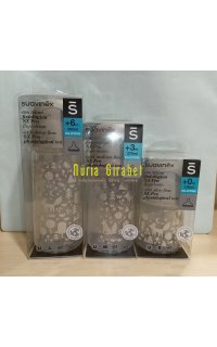 lot 3 biberons de suavinex col. fox