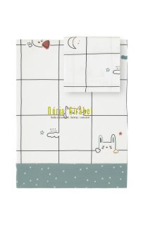 llen�ols cuna col. happy de petit praia