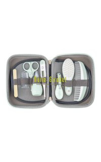 necesser gris -mint