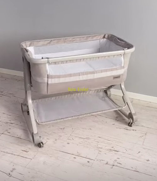 minicuna balanc gris col. mybebe + edredo