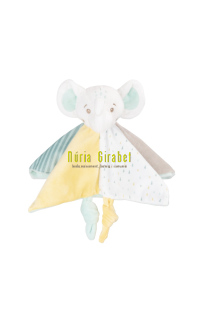 dou dou elefant mint-groc