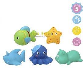 joc de bany animals marins