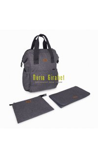 bossa-motxilla basic gris de tuc tuc
