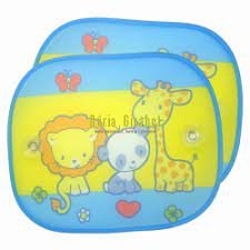 parasol cotxe dibuixos de clippasafe (2u)