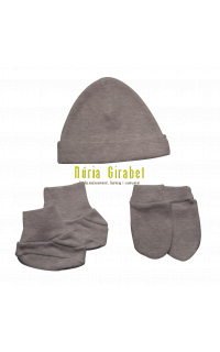 roba: gorret-manoples-peucs color gris